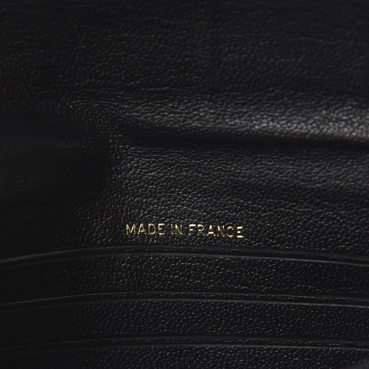 Chanel Goatskin CC Compact Flap Wallet Black 5 of 7