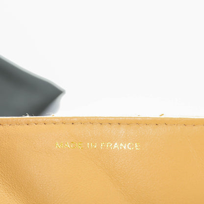 Chanel Lambskin Medium Bekko Chain Single Flap Beige 13 of 13