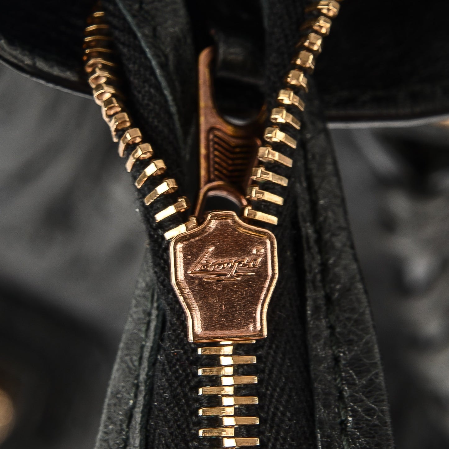 Agneau Giant 12 Rose Gold Hardware City Black