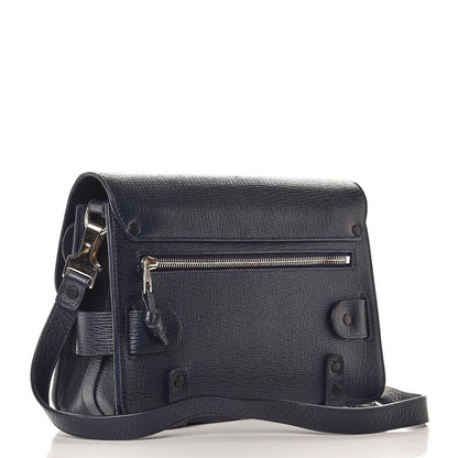 Proenza Schouler Linosa Calfskin PS11 Classic Shoulder Bag Navy 3 of 11