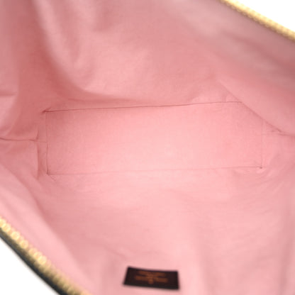 Louis Vuitton Lambskin Embossed Monogram Coussin Hobo MM Black 6 of 10