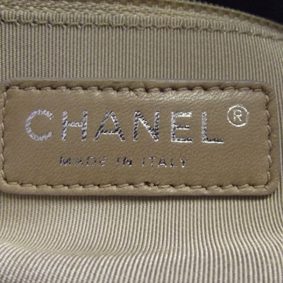 Chanel Caviar Timeless Classic Shopping Tote Blue 9 of 11