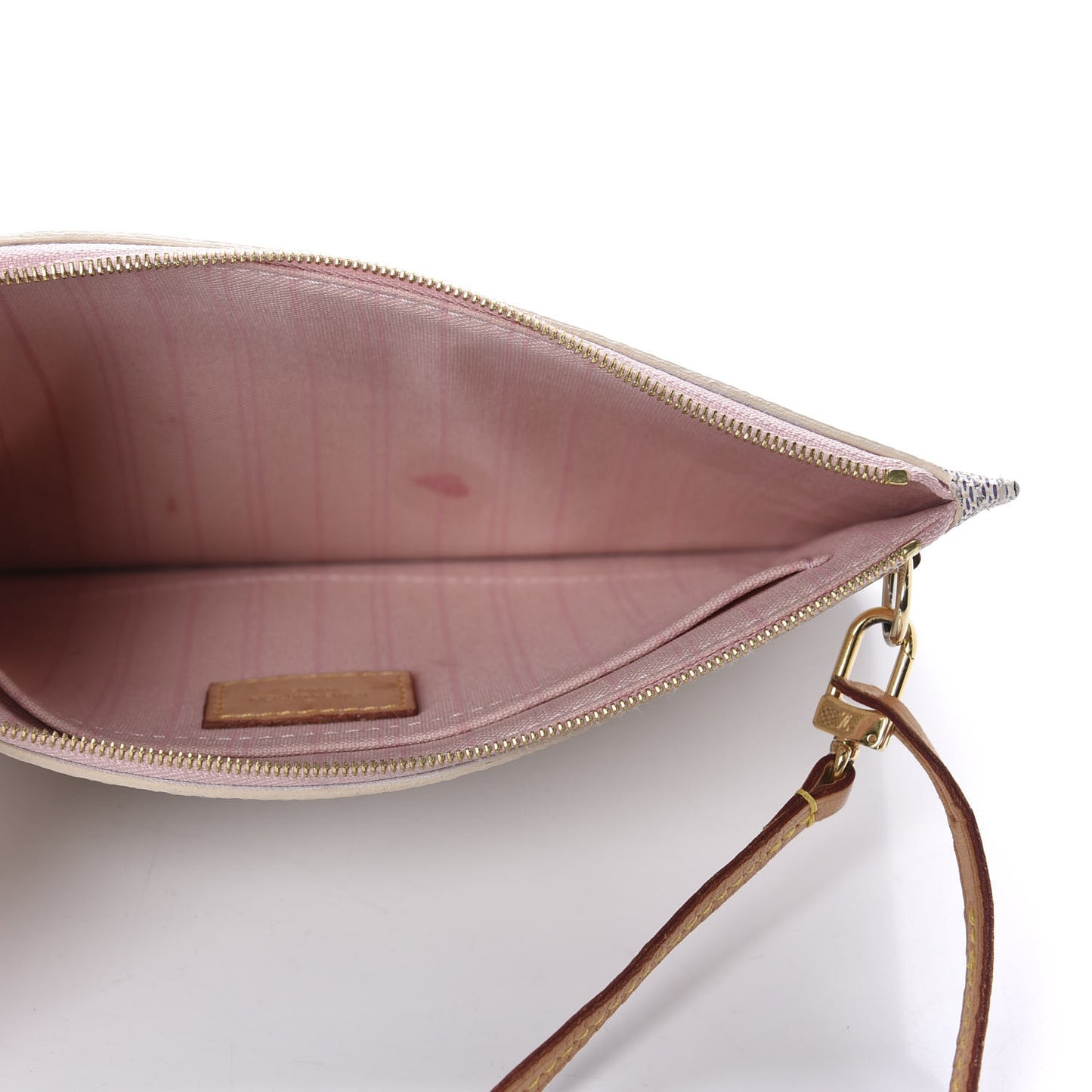 Damier Azur Neverfull MM GM Pochette Rose Ballerine