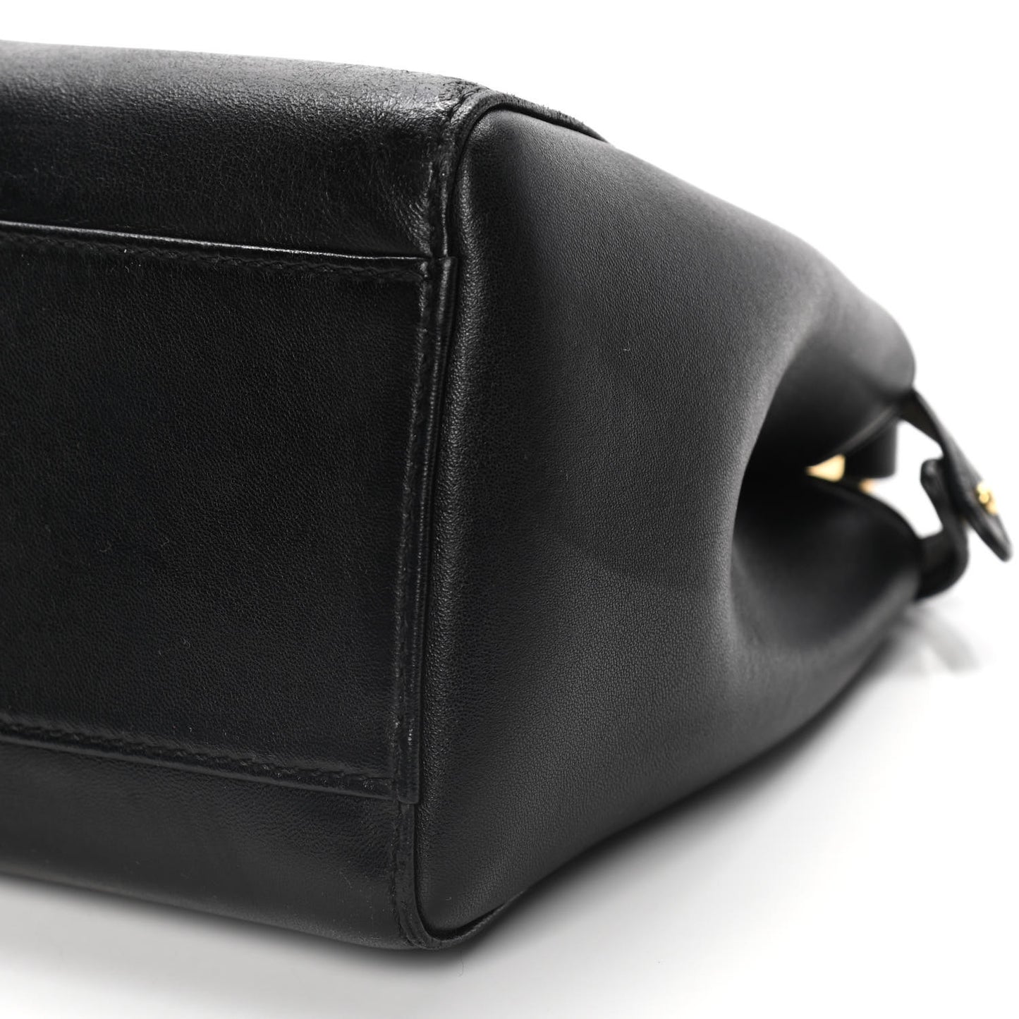 Nappa Mini Peekaboo Iconic Satchel Black