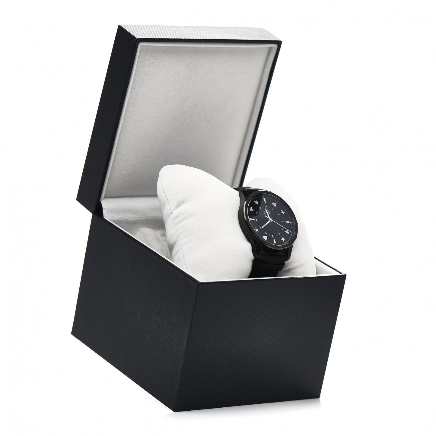 Stainless Steel Alligator 40mm G-Timeless GMT Snake Hand Automatic Watch Black