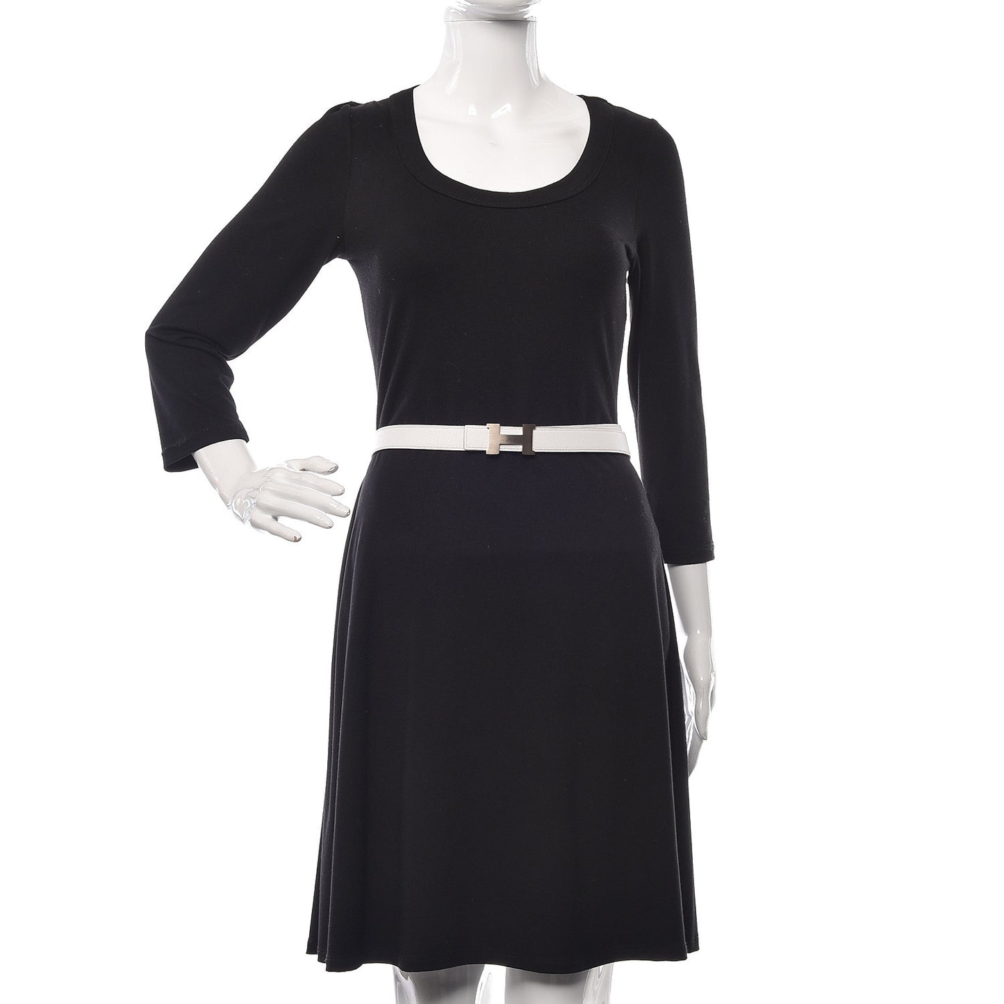 Epsom Swift 24mm Constance H Belt 100 White Rouge Vif