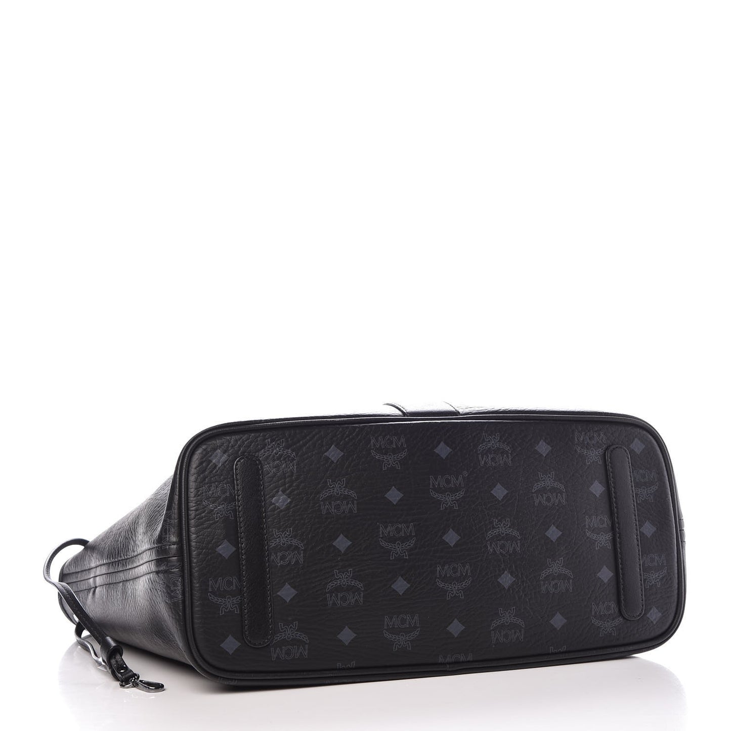 Visetos Medium Liz Reversible Shopper Tote Black