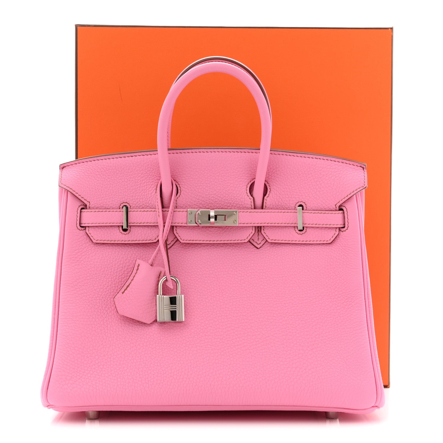 Hermes Togo Birkin 25 5P Pink 13 of 13