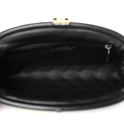 Chanel Caviar Quilted Timeless Clutch Black 5 of 10