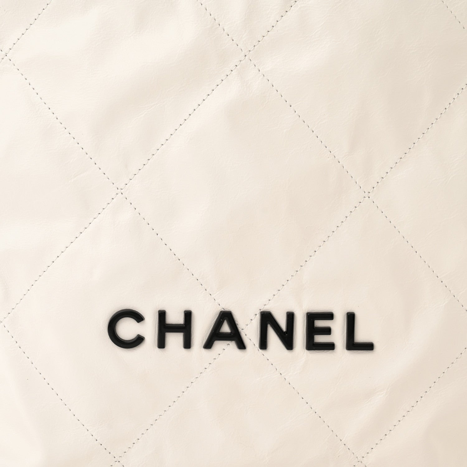 Chanel Calfskin Quilted Chanel 22 Backpack White Black 8 of 12