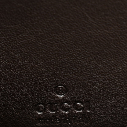 Gucci Monogram Margaux Calfskin Sukey Zip Around Wallet Beige Ebony Cocoa 8 of 13