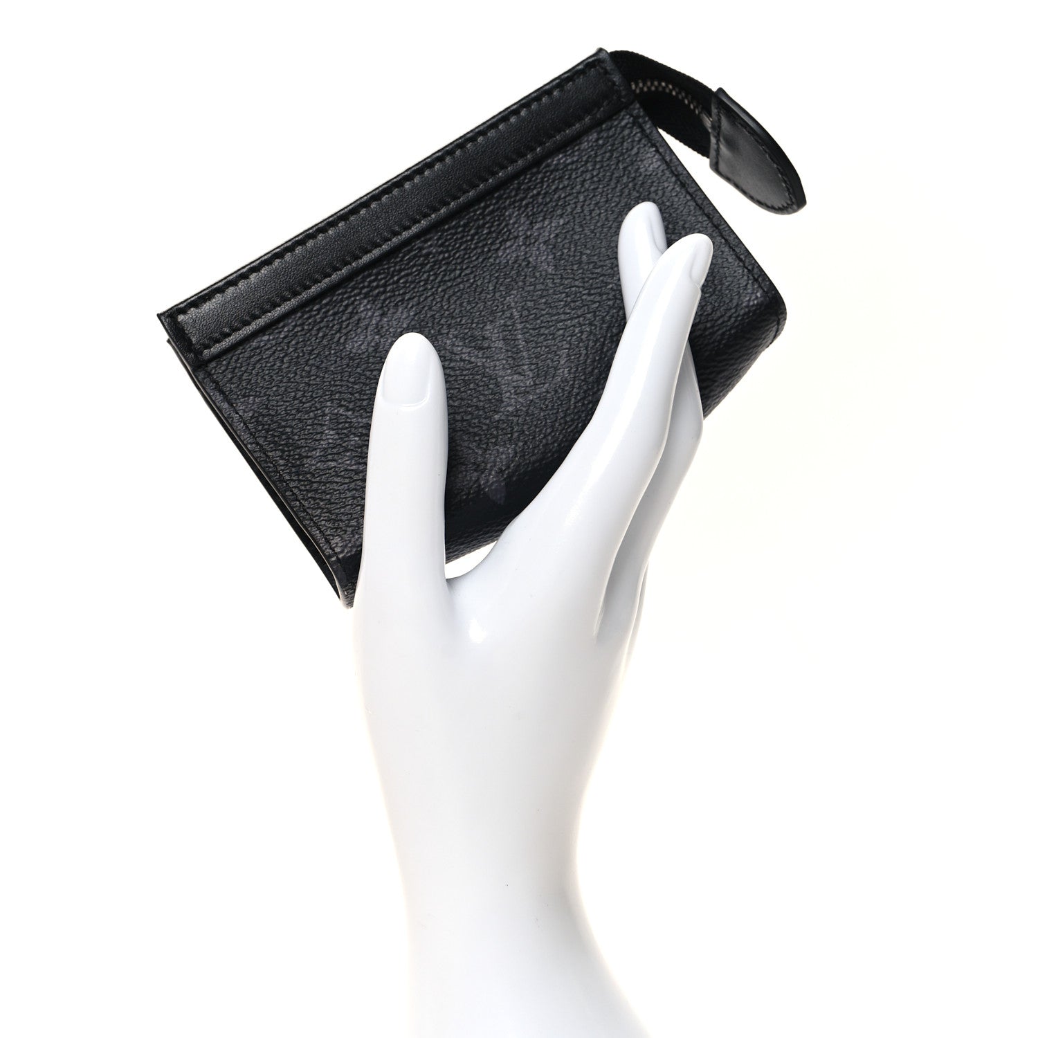 Louis Vuitton Monogram Eclipse Key Pouch Voyage 2 of 8