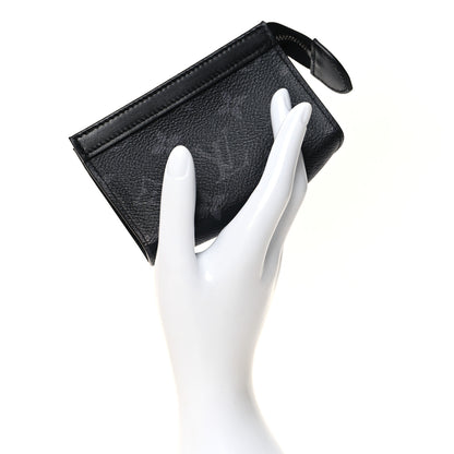 Louis Vuitton Monogram Eclipse Key Pouch Voyage 2 of 8