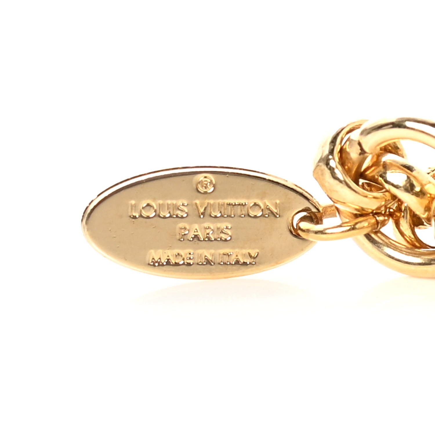 Louis Vuitton Fleur De Monogram Bag Charm Dore 3 of 4