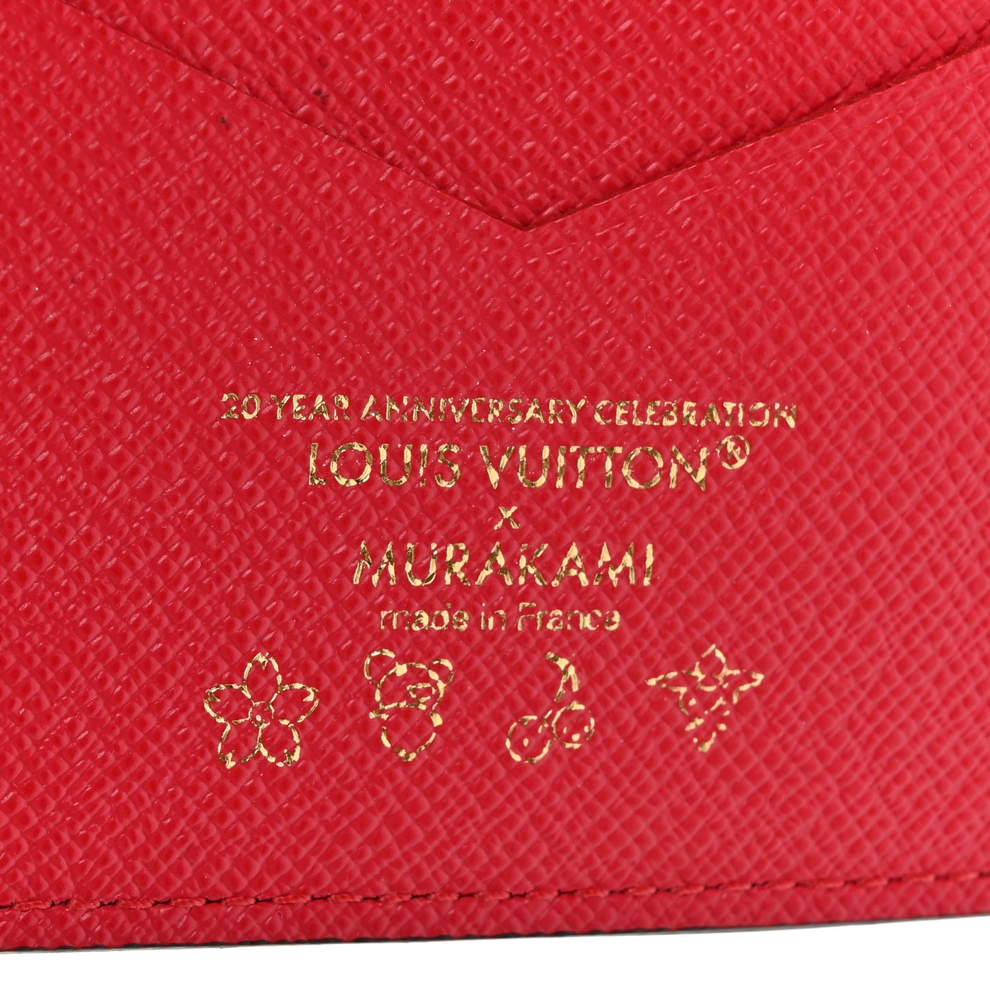 LV X TM Monogram Cerises Passport Cover
