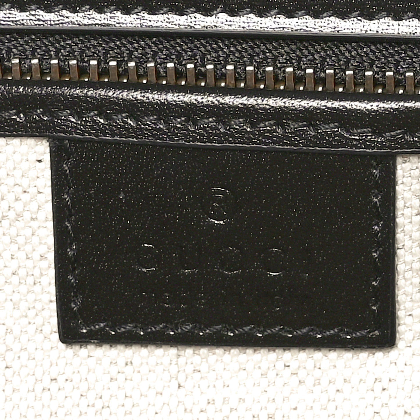 Boarded Dyana Lux Calfskin Web Medium Bamboo 1947 Top Handle Bag Black