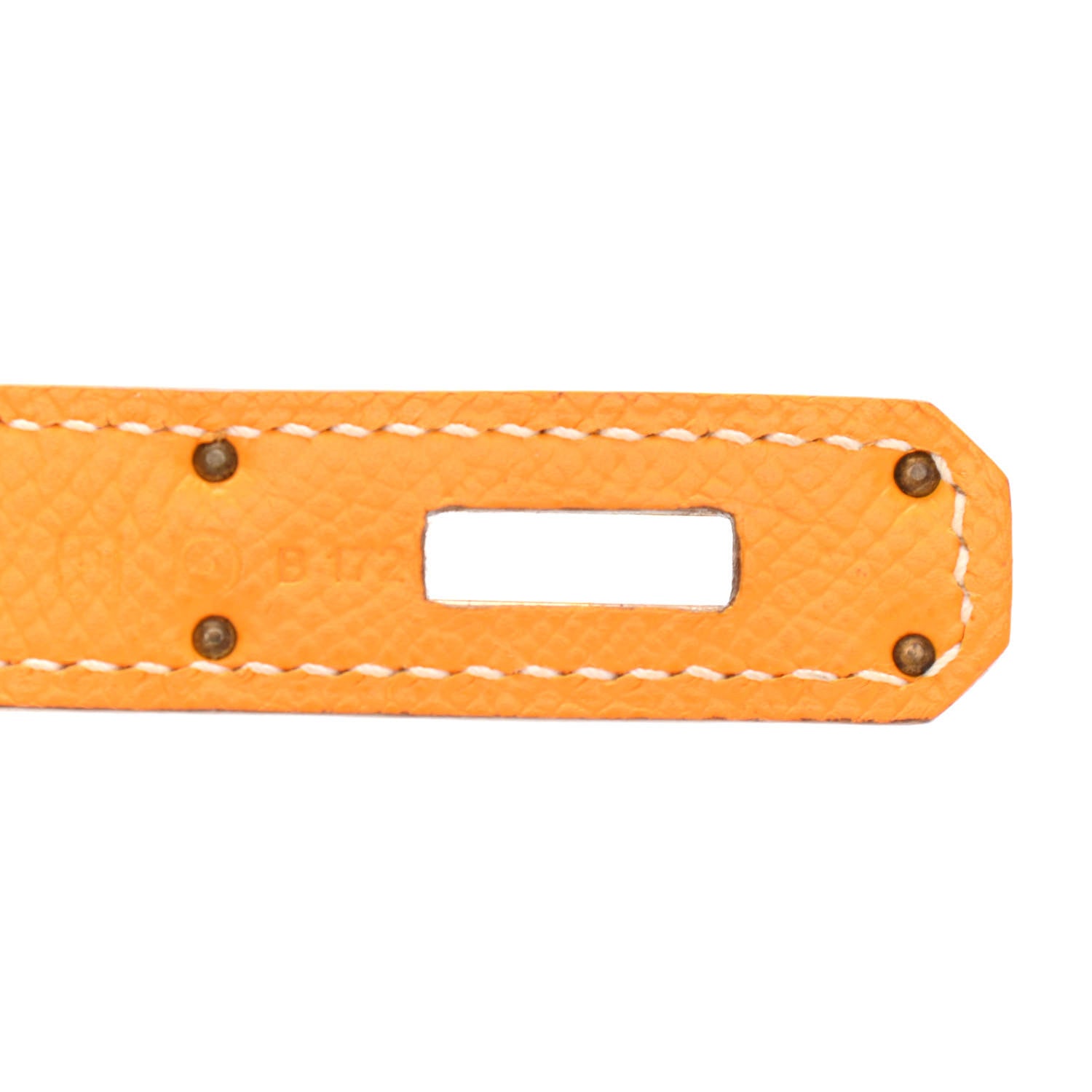 Hermes Epsom Candy Birkin 35 Jaune D'Or Feu 7 of 13