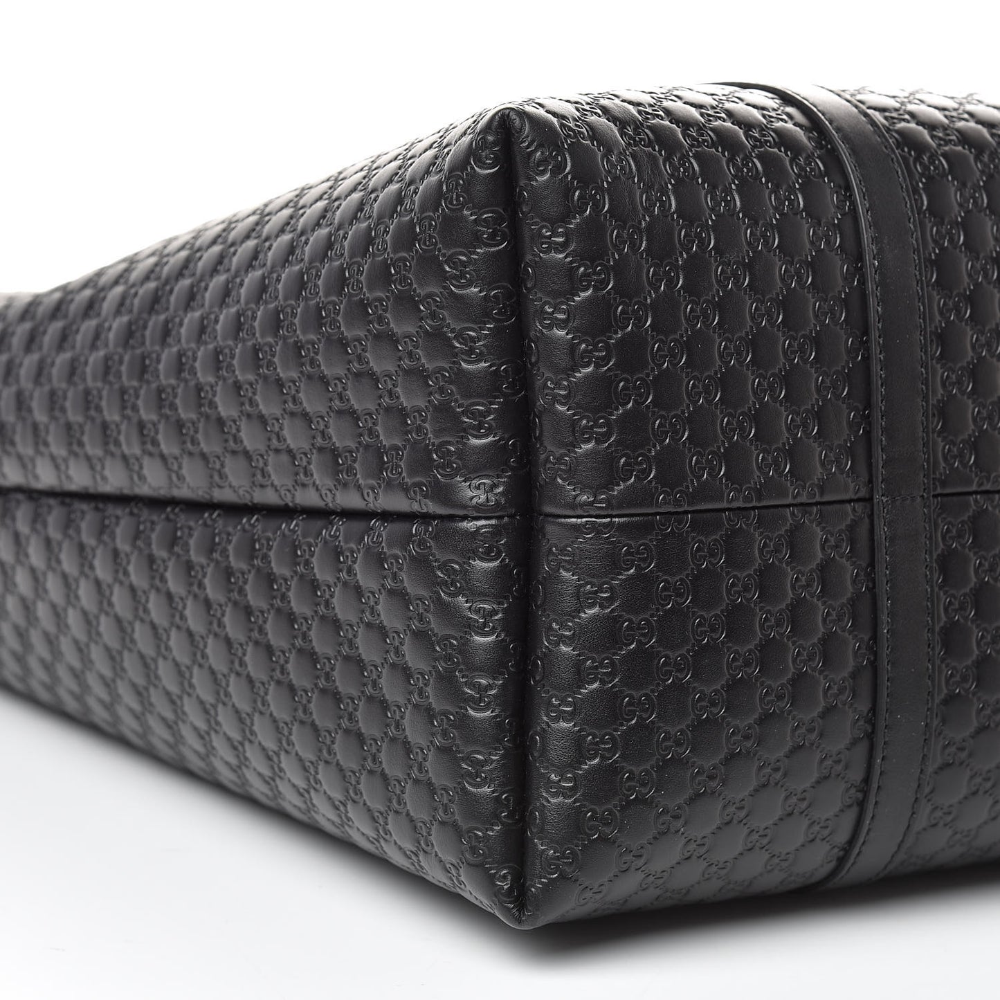 Microguccissima Large Joy Tote Black