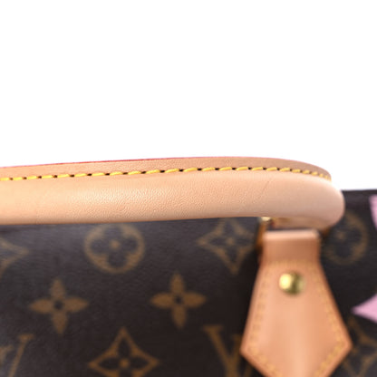 Louis Vuitton Monogram Bay Speedy 30 Rose Ballerine Poppy 11 of 11