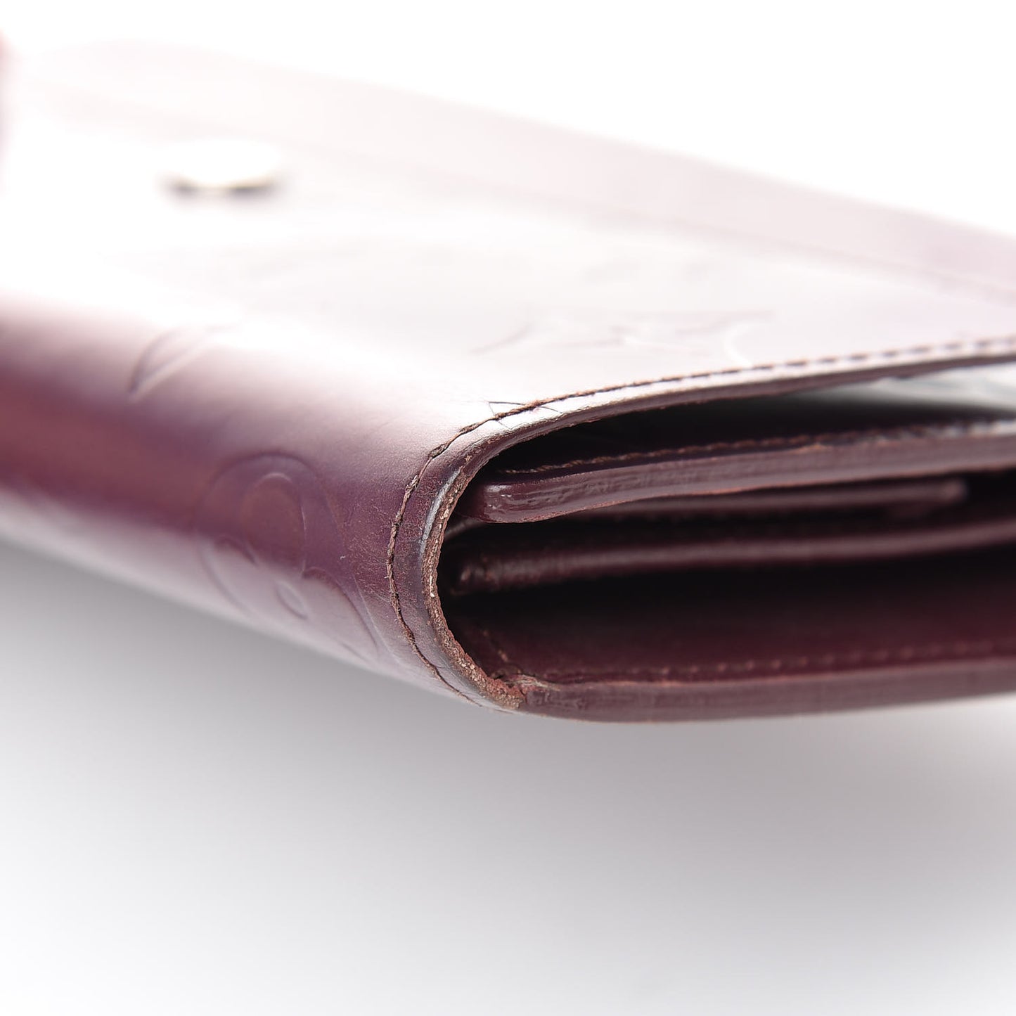 Mat Monogram Porte Tresor International Wallet Violet