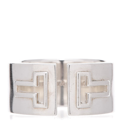 Tiffany Sterling Silver T Cutout Ring 57 8 1 of 4