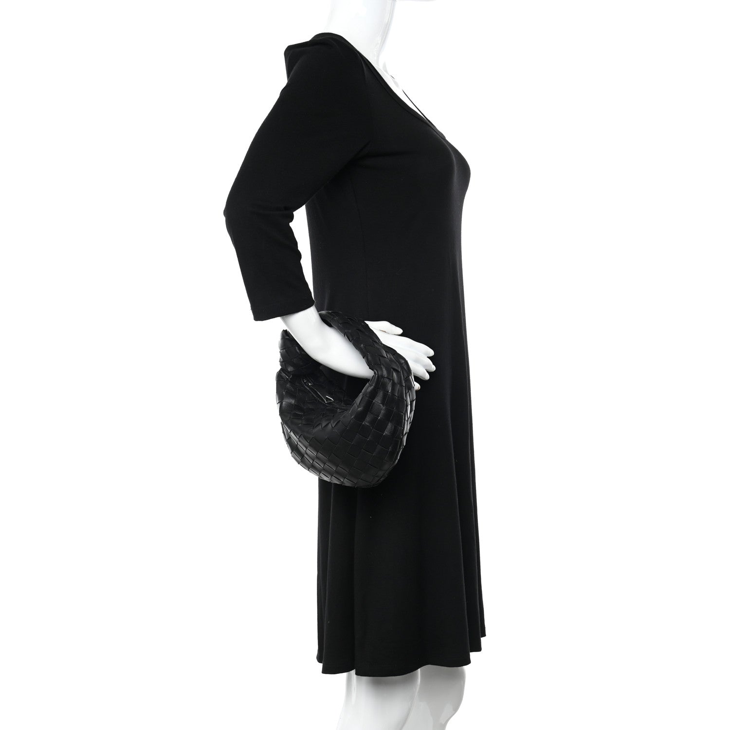 Bottega Veneta Nappa Intrecciato Mini Jodie Black 2 of 11
