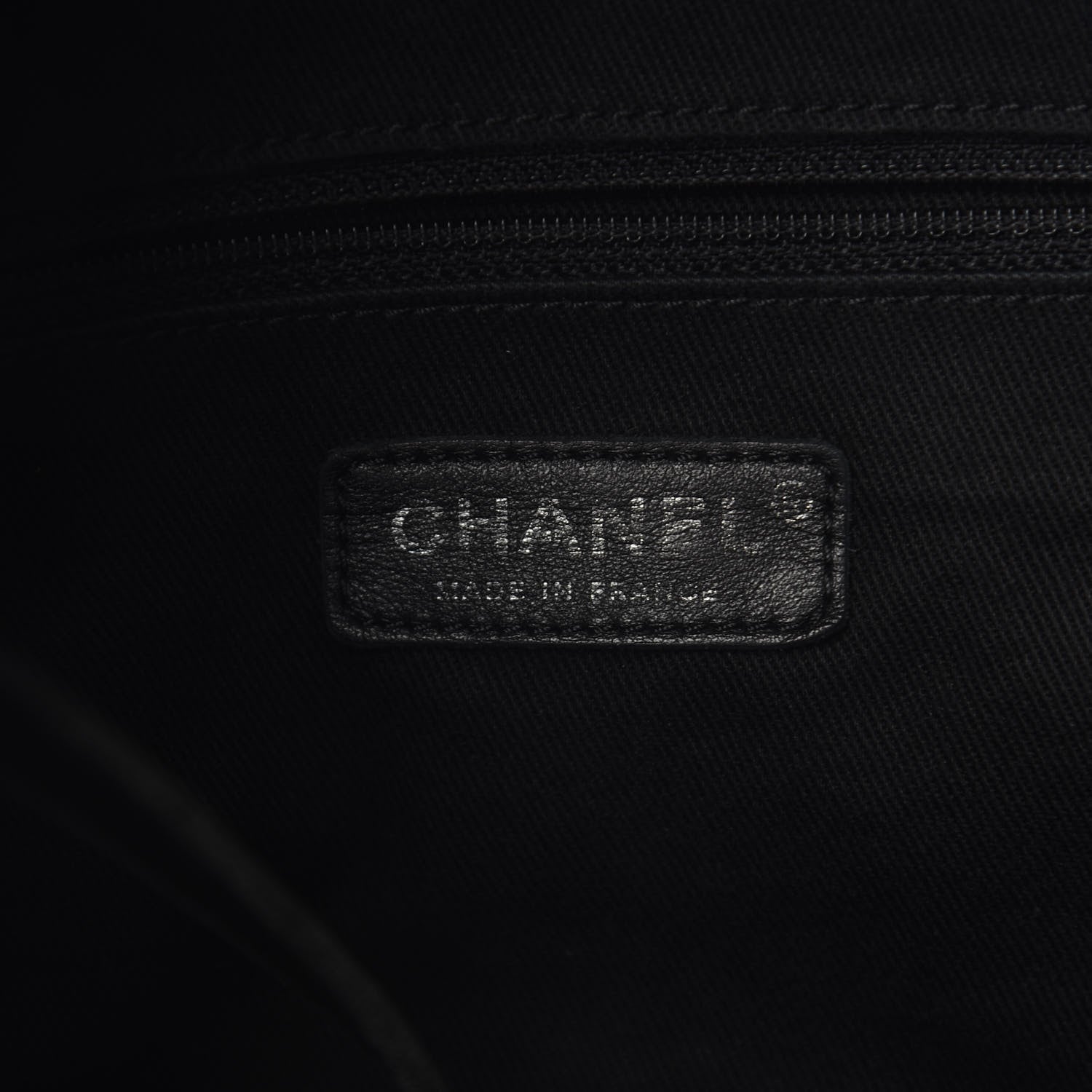 Chanel Lambskin Quilted 8 Knots Tote Black 6 of 12