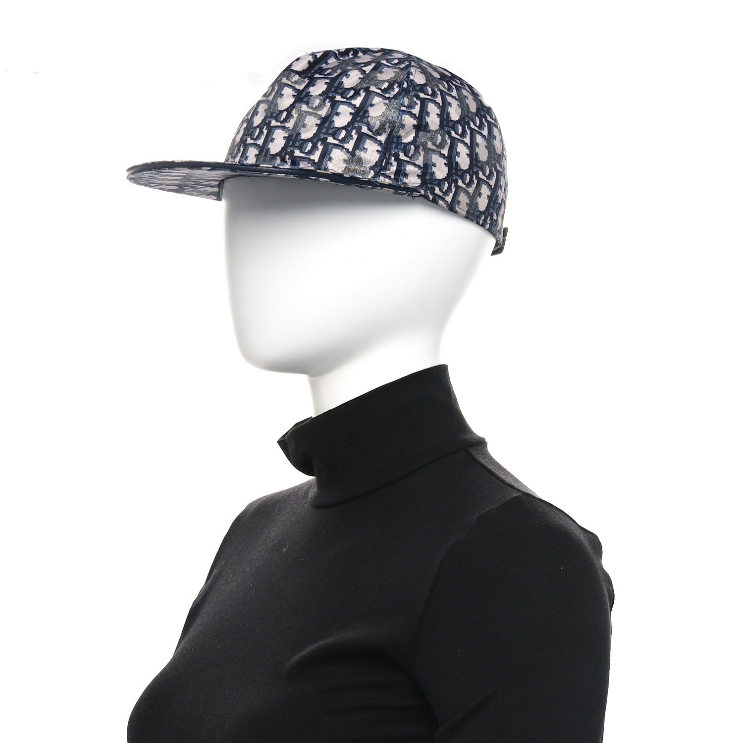 Christian Dior Oblique Baseball Cap M Blue 2 of 10