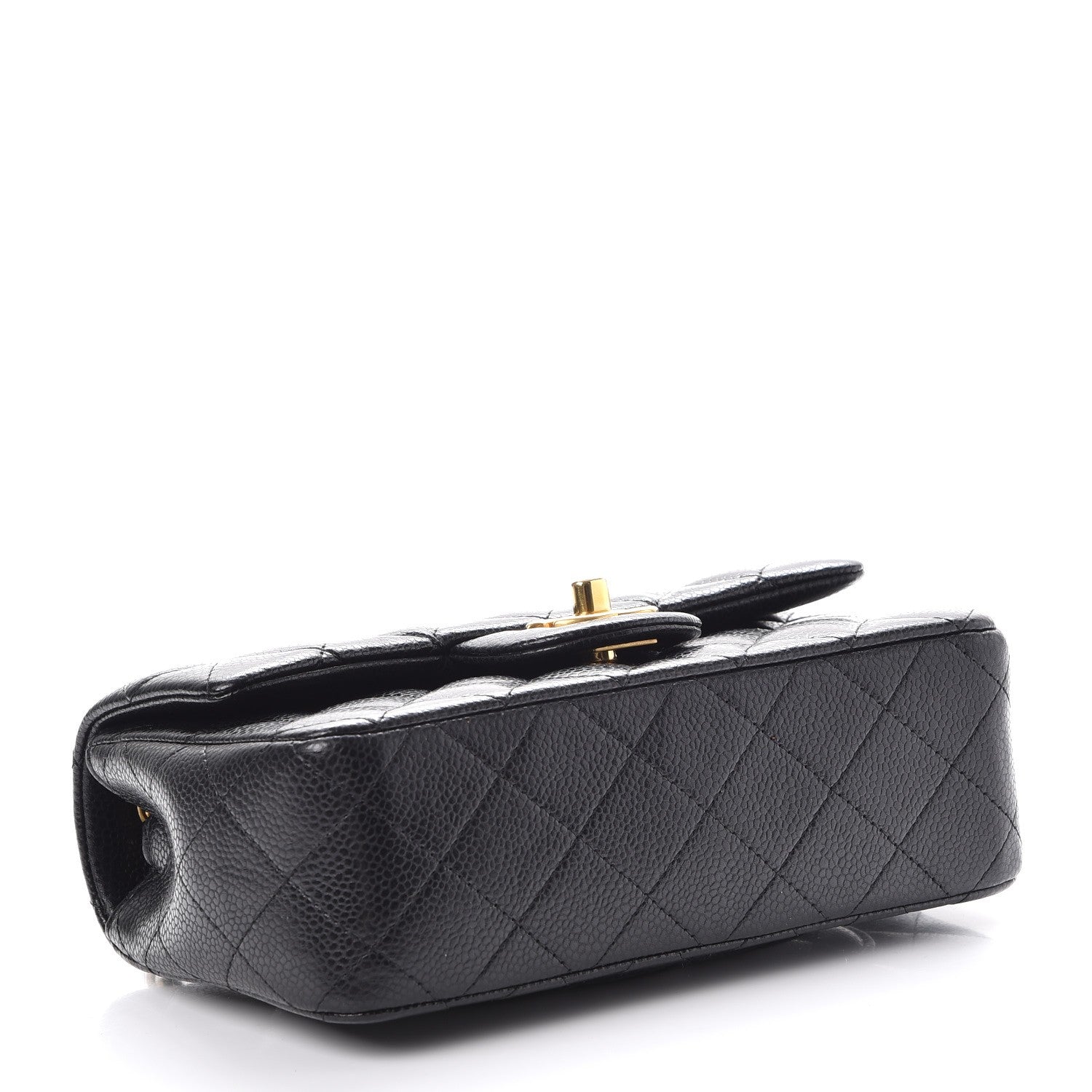 Chanel Caviar Quilted Mini Rectangular Flap Black 4 of 7