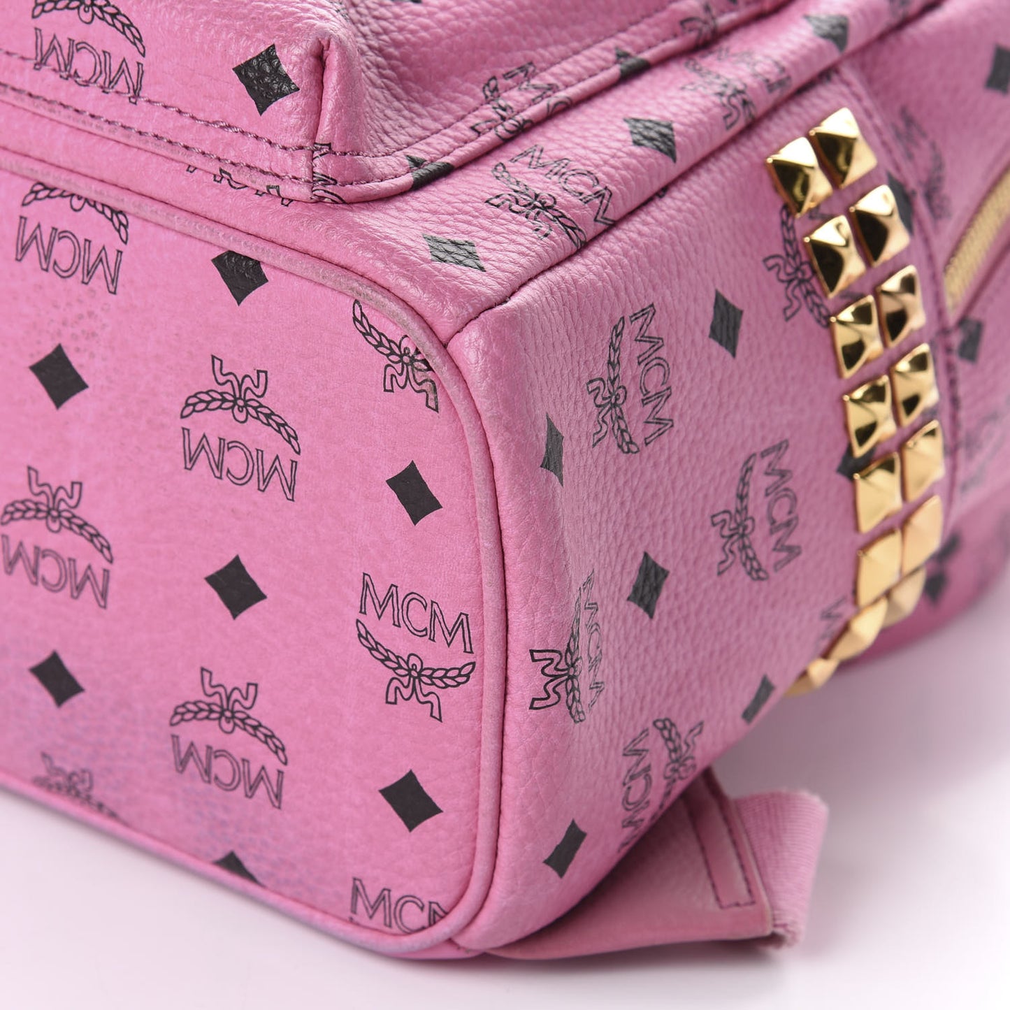 Visetos Small Side Stud Stark Backpack Pink