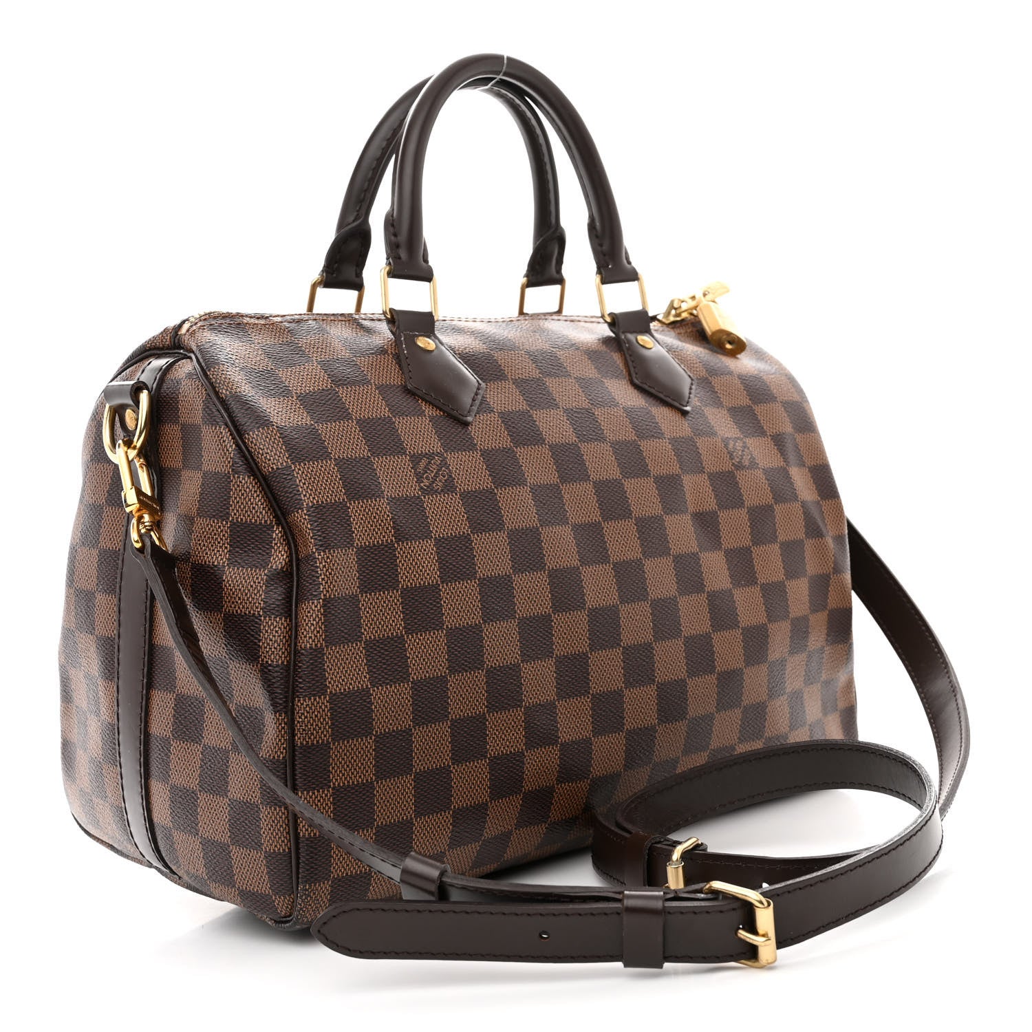 Louis Vuitton Damier Ebene Speedy Bandouliere 30 3 of 13