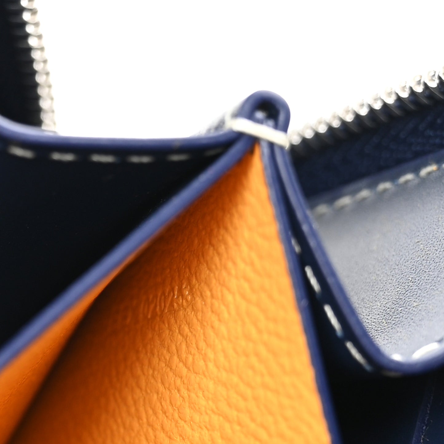 Goyardine Matignon PM Wallet Navy