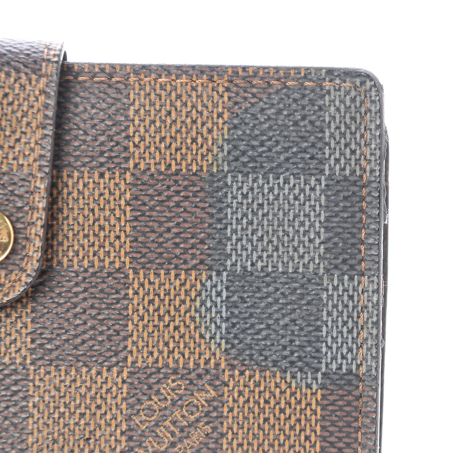 Damier Ebene French Purse Wallet