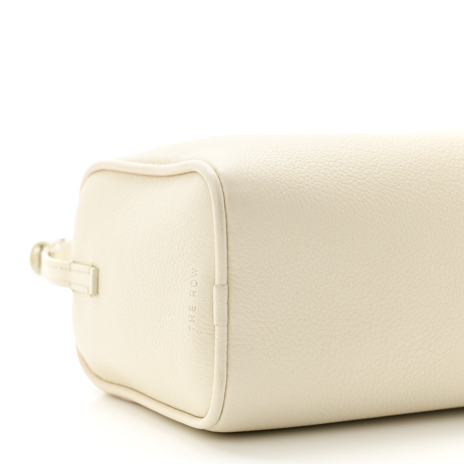 The Row Grained Calfskin 90's Bag Ivory 8 of 9