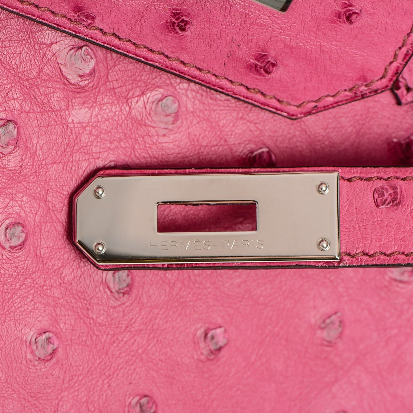 Ostrich HAC Birkin 32 Fuchsia