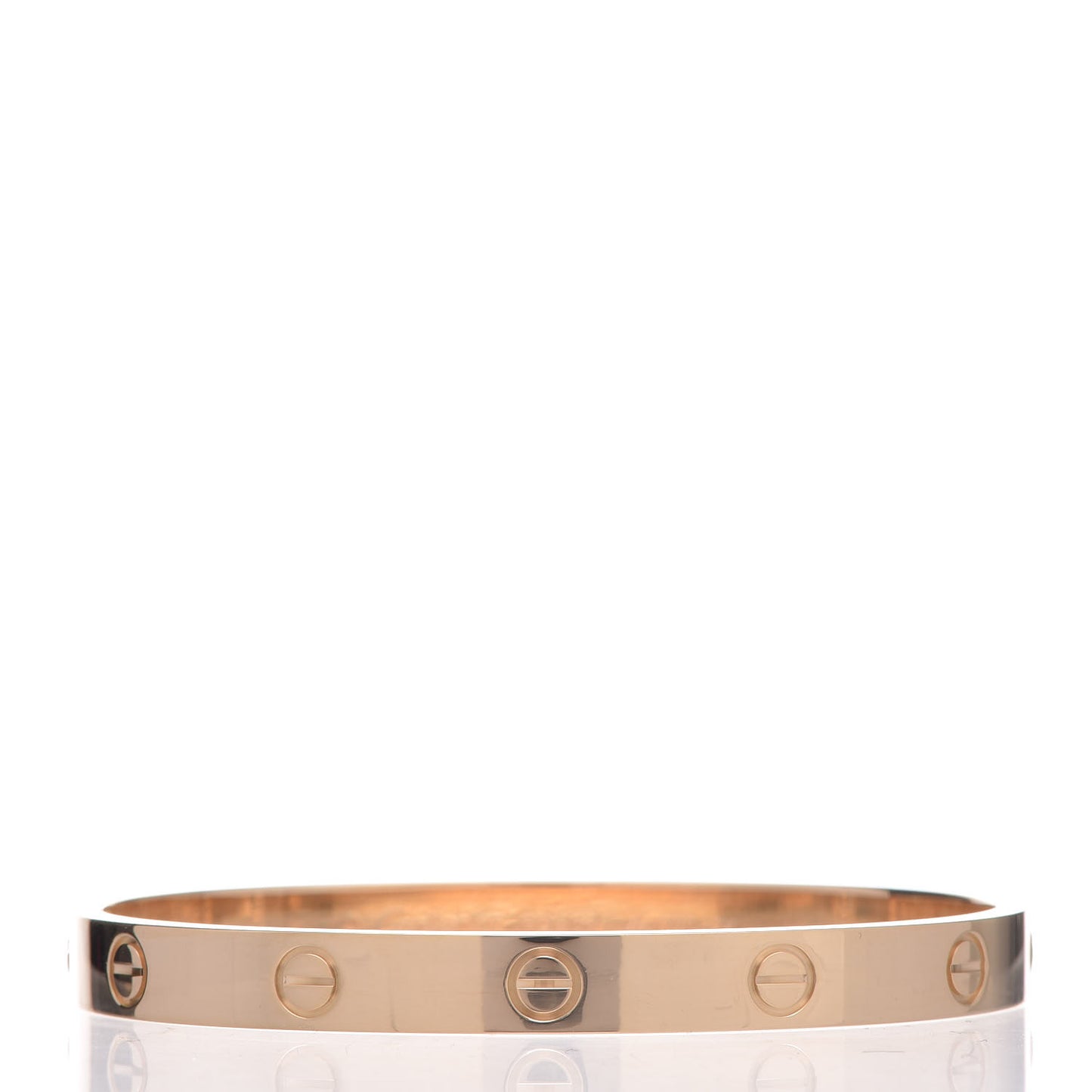 18K Yellow Gold LOVE Bracelet 17