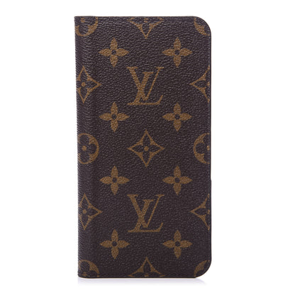 Louis Vuitton Monogram iPhone XS Max Folio Case 1 of 6