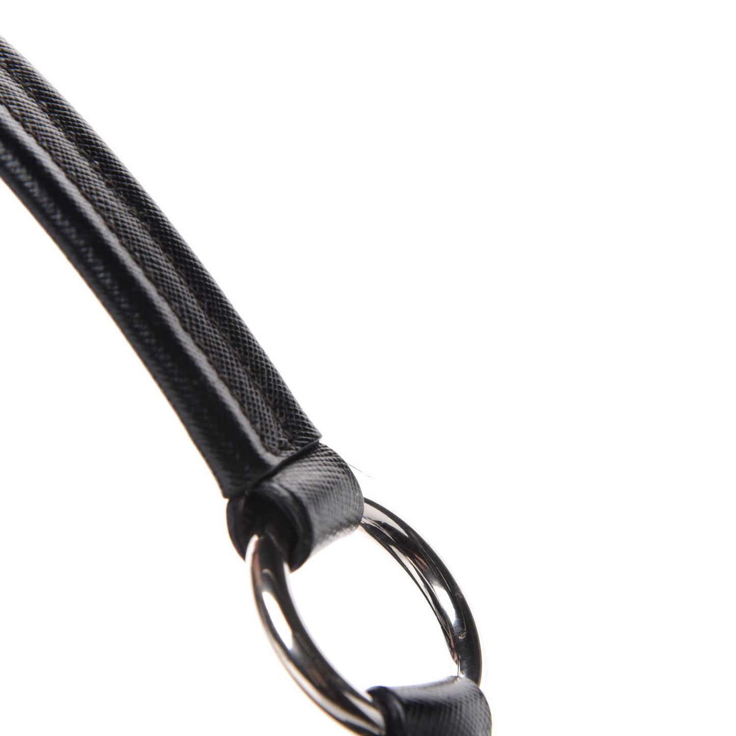 Tessuto Nylon Saffiano Hobo Black