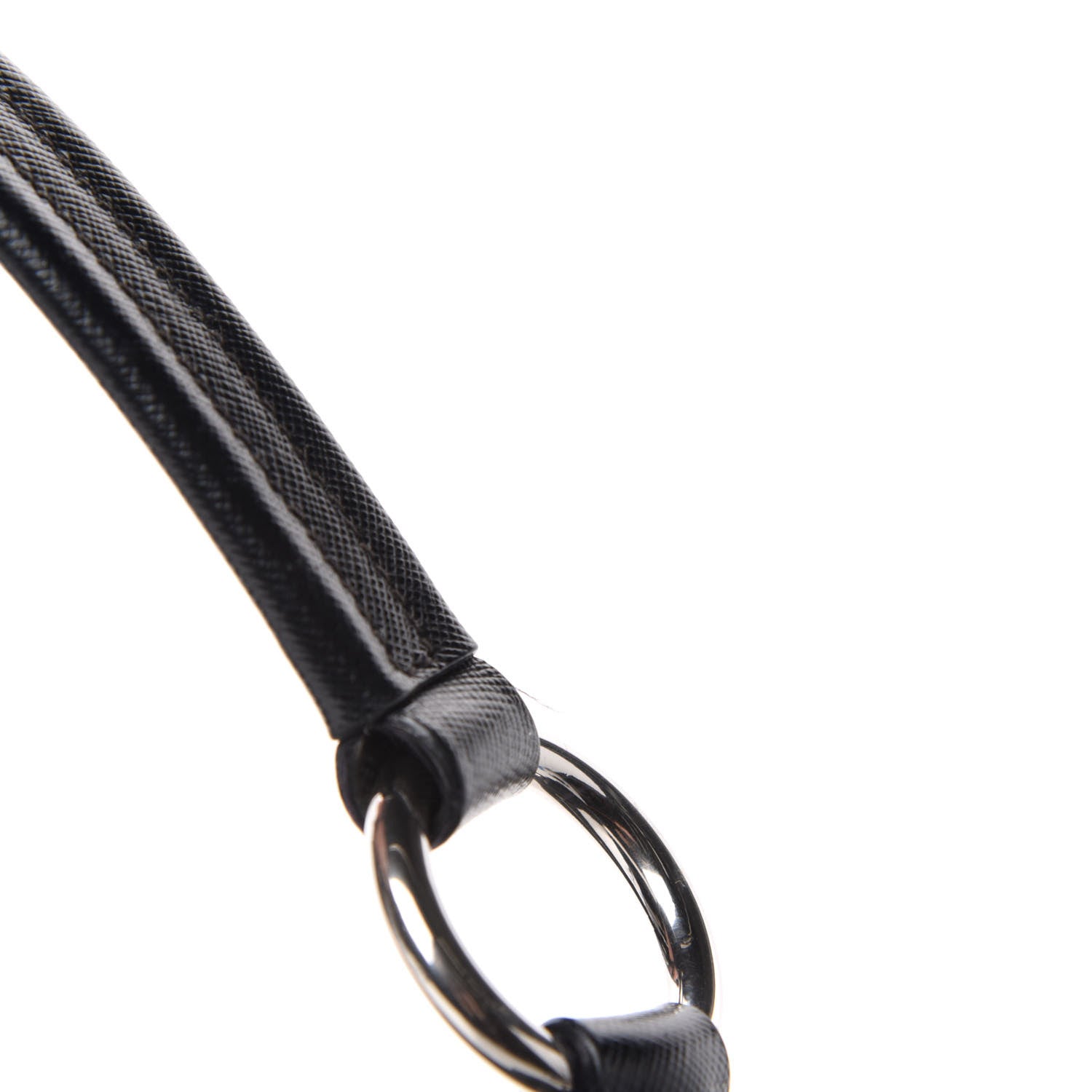 Prada Tessuto Nylon Saffiano Hobo Black 8 of 13