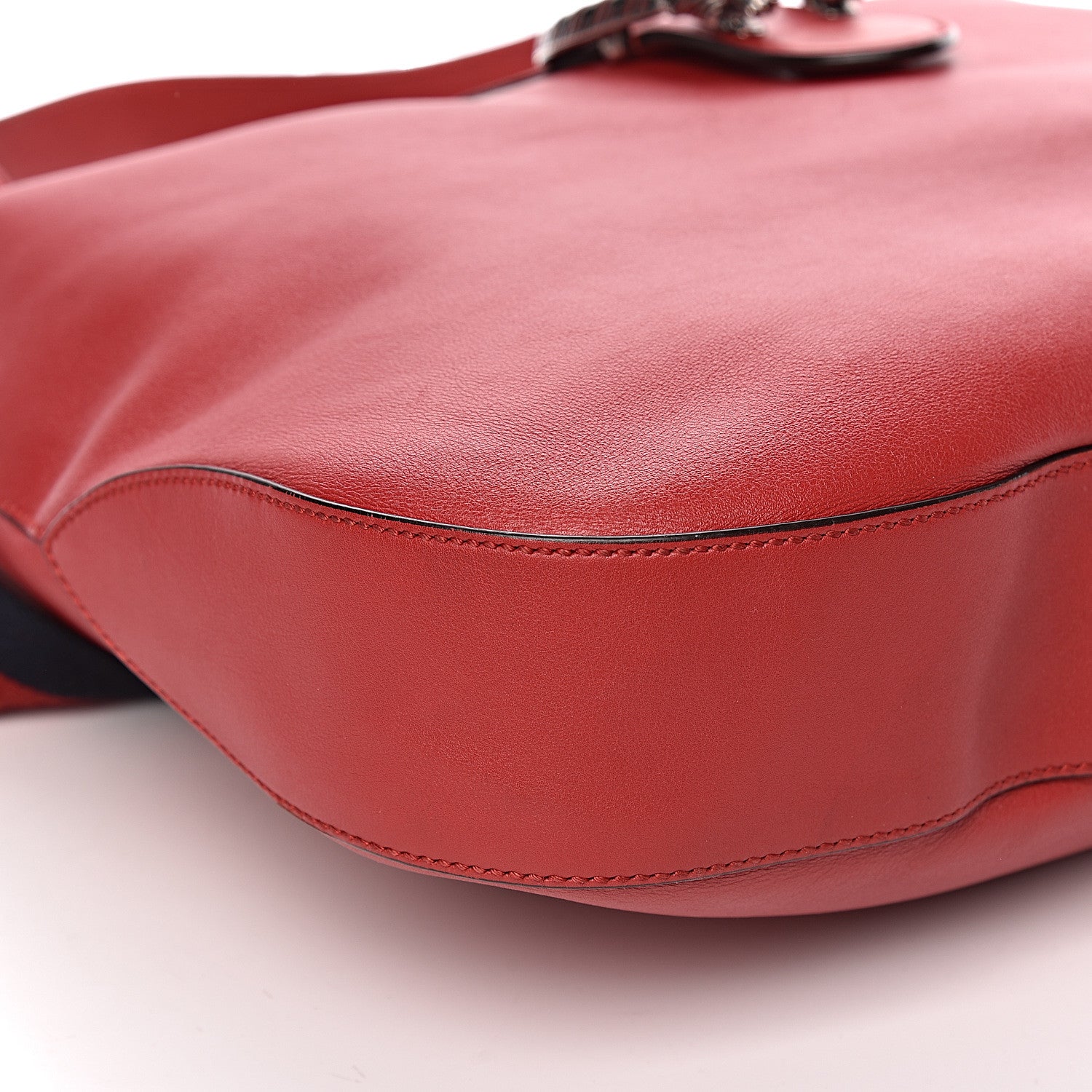 Gucci Calfskin Web Large Dionysus Hobo Red 9 of 11