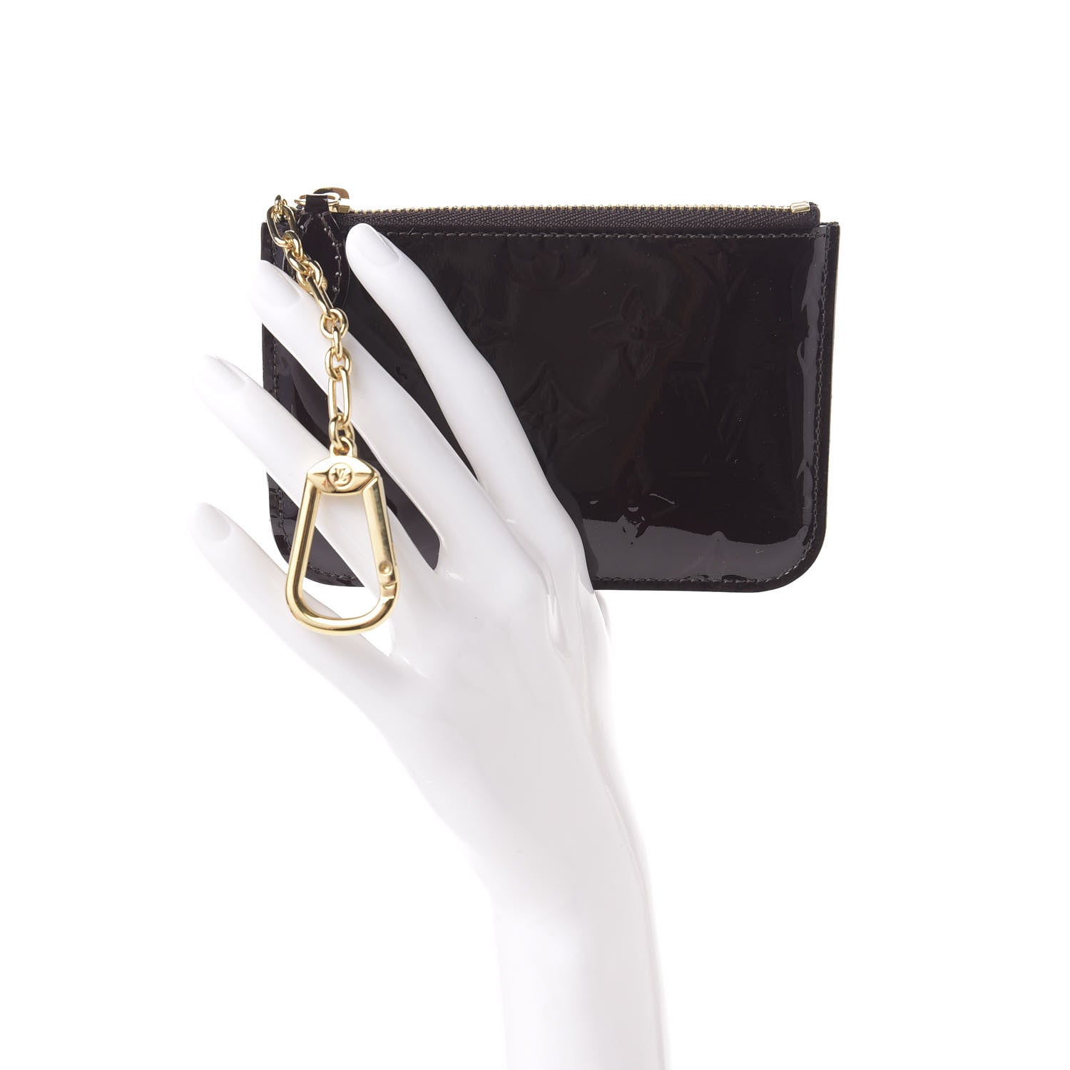 Louis Vuitton Vernis Key Pouch Amarante 2 of 10