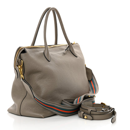 Prada Vitello Daino Shopping Tote Argilla 2 of 14
