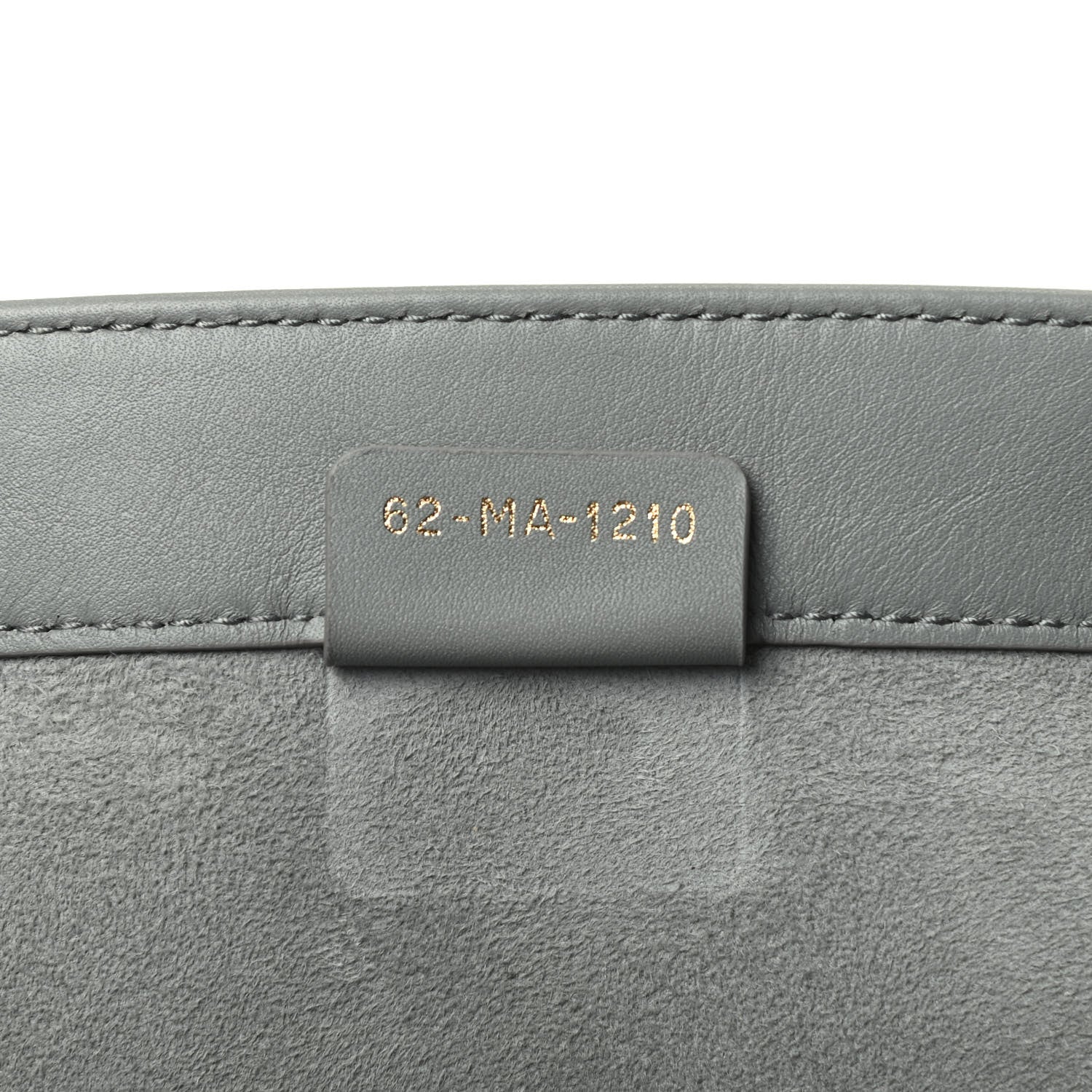 Christian Dior Calfskin Embossed Medium Book Tote Grey Stone 7 of 9