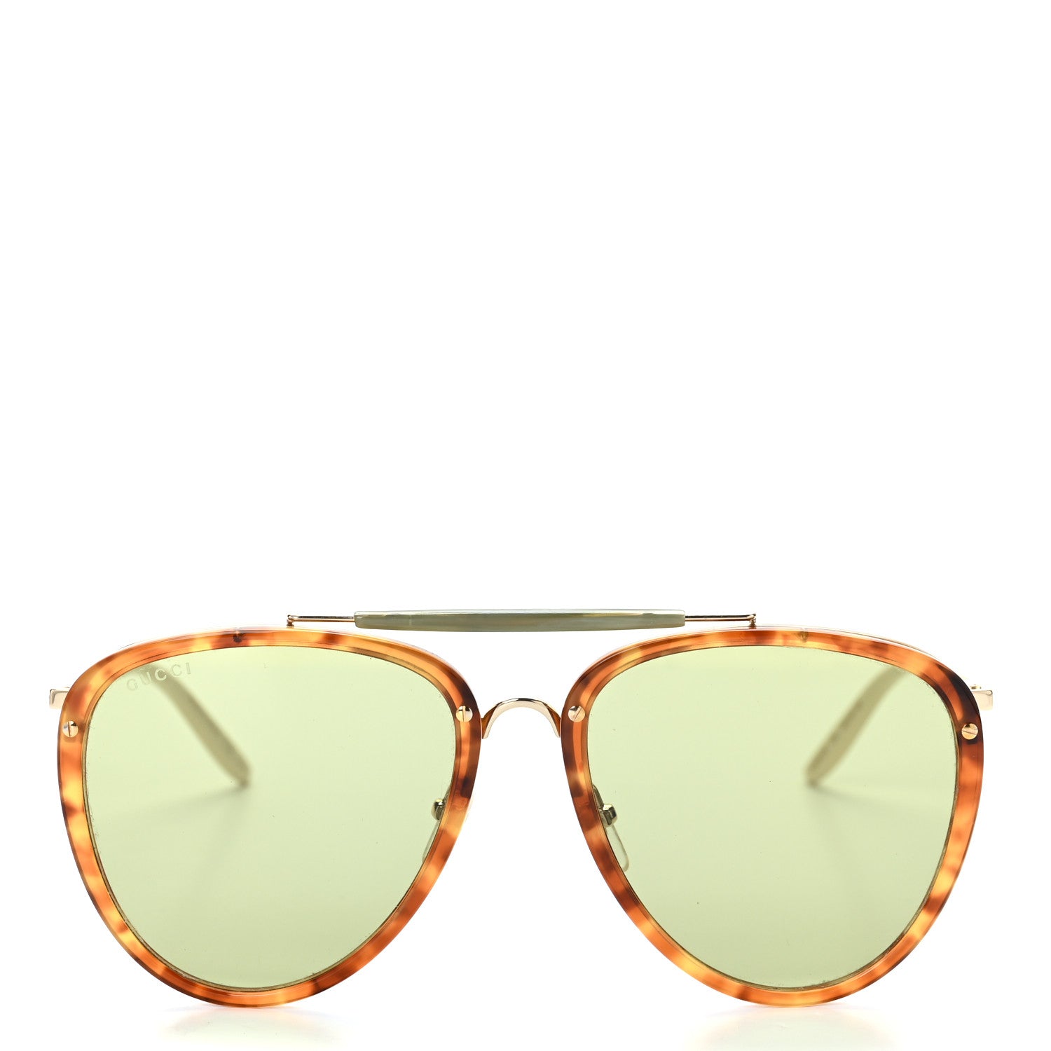 Gucci Square Frame Sunglasses GG0672S Tortoise 2 of 9