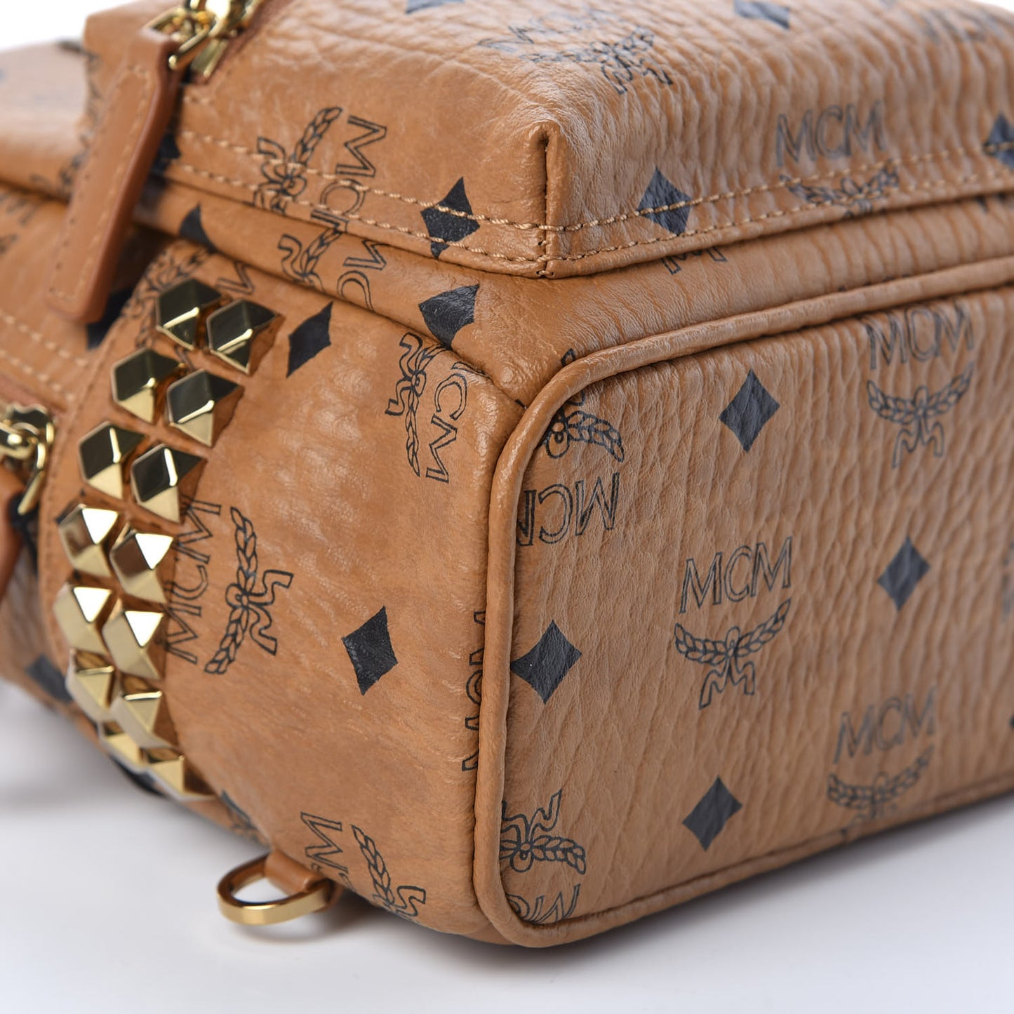 Visetos Side Stud X-Mini Stark Bebe Boo Backpack Cognac