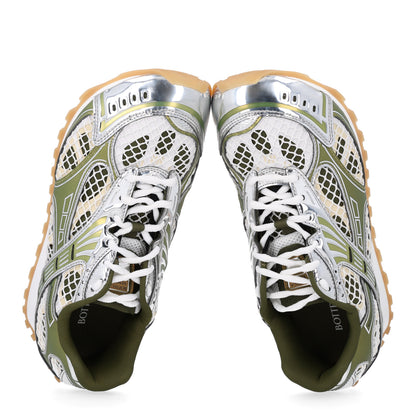 Bottega Veneta Fishnet Fabric Orbit Sneakers  41 Mud white 2 of 10