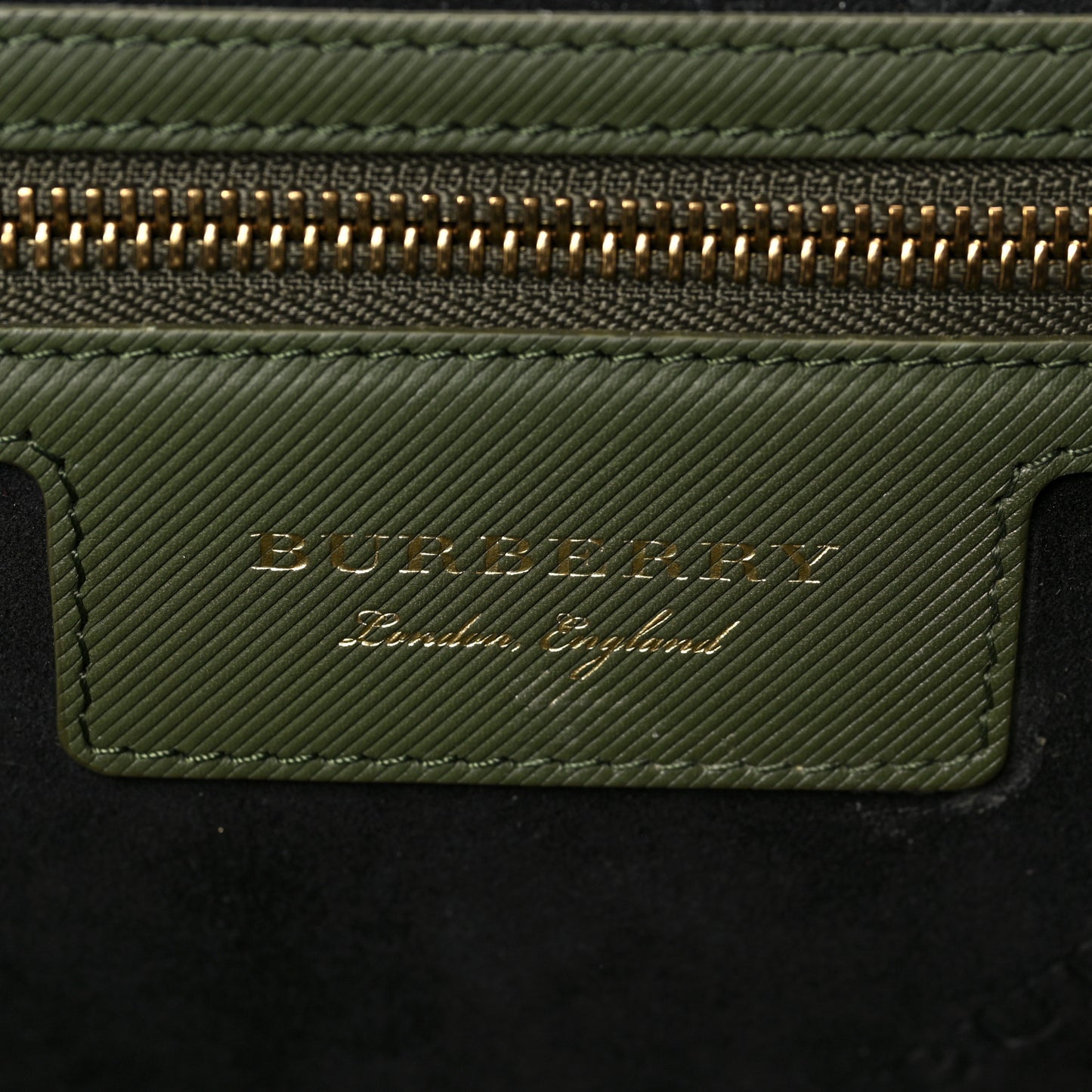 Trench Calfskin Medium DK88 Top Handle Bag Moss Green