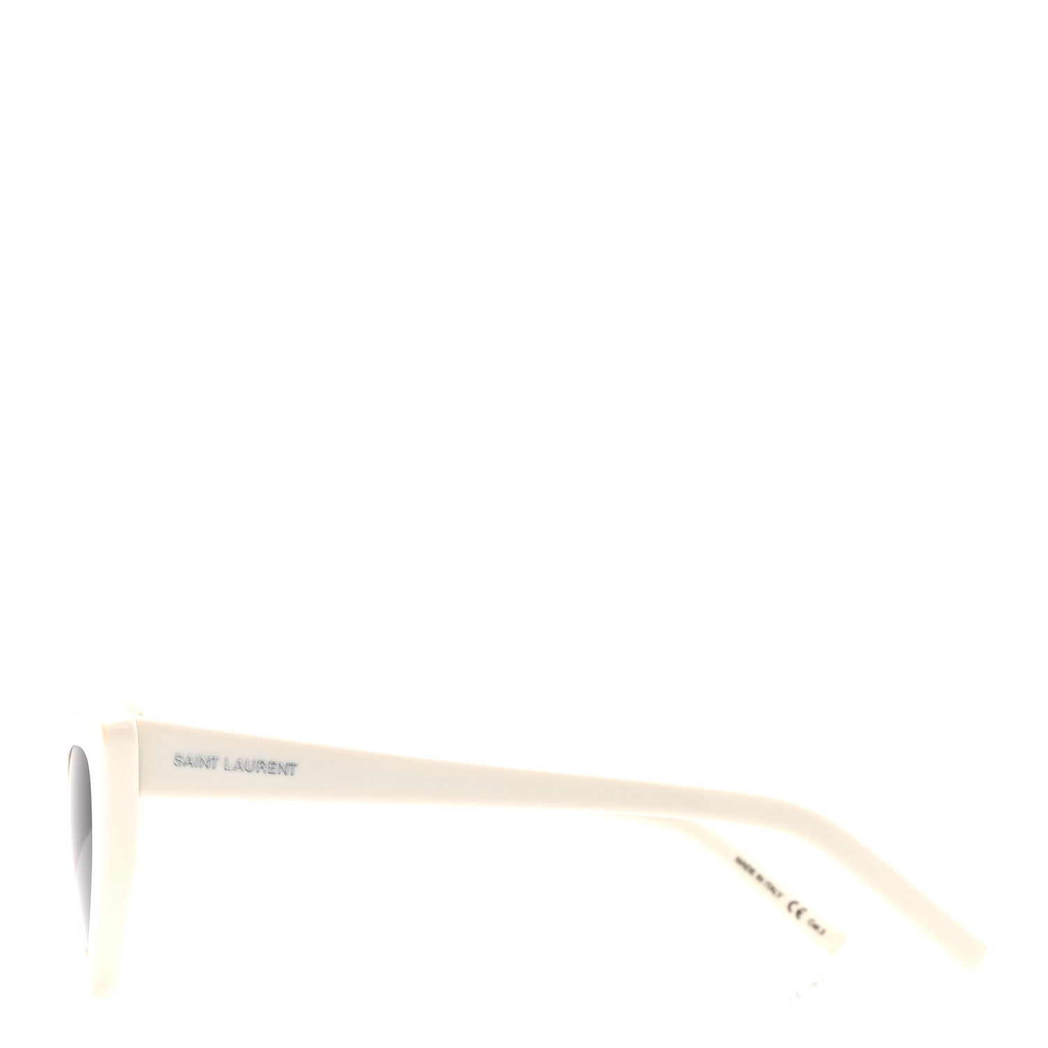Saint Laurent Acetate Lily Cat Eye Sunglasses SL213 White 3 of 10