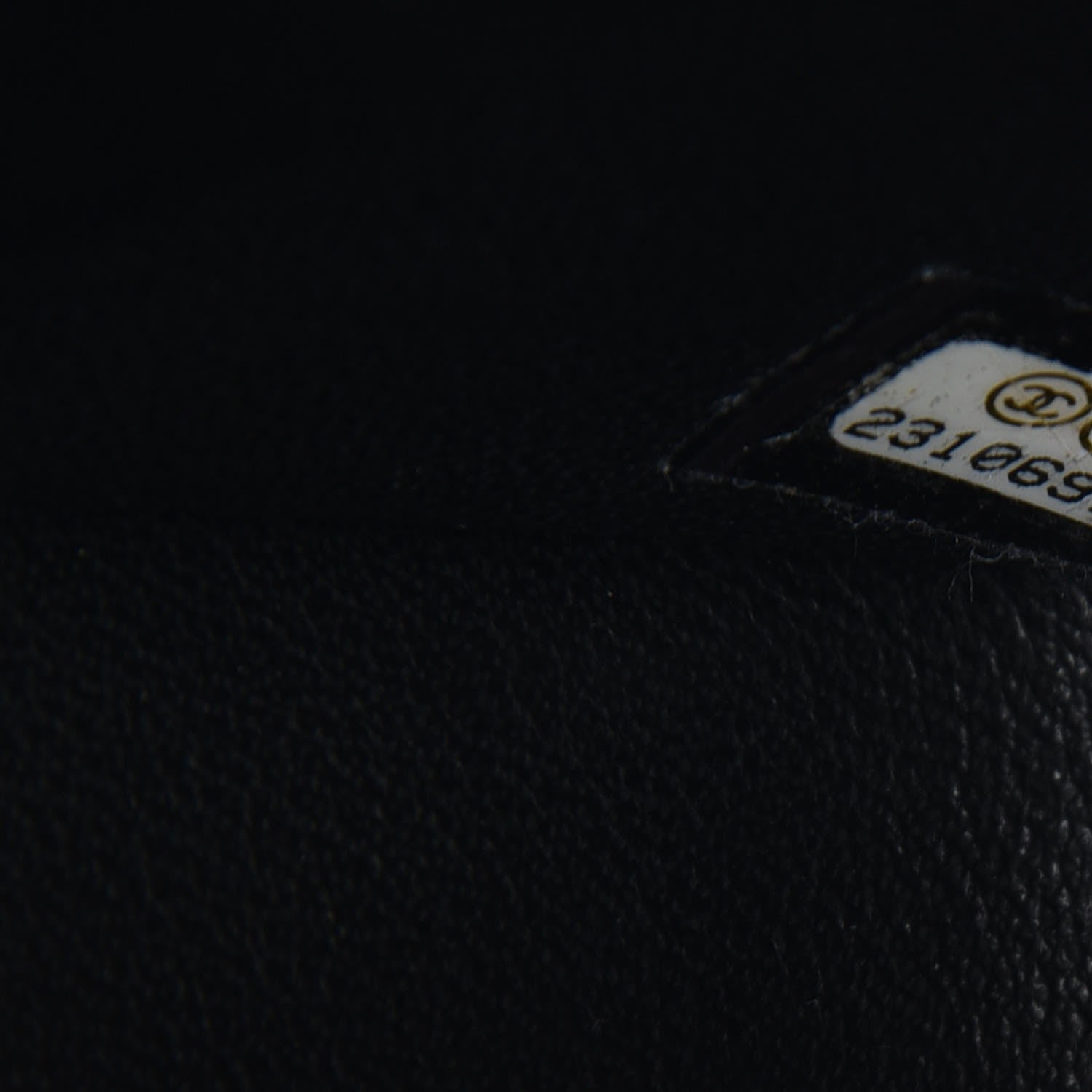 Chanel Lambskin Quilted Mini Rectangular Flap Black 7 of 8