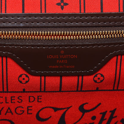 Louis Vuitton Damier Ebene Neverfull MM 6 of 9